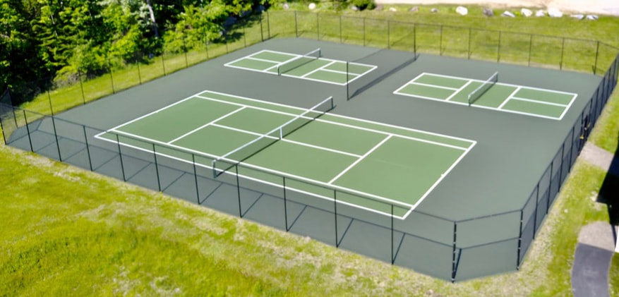 Tennis and Pickleball courts